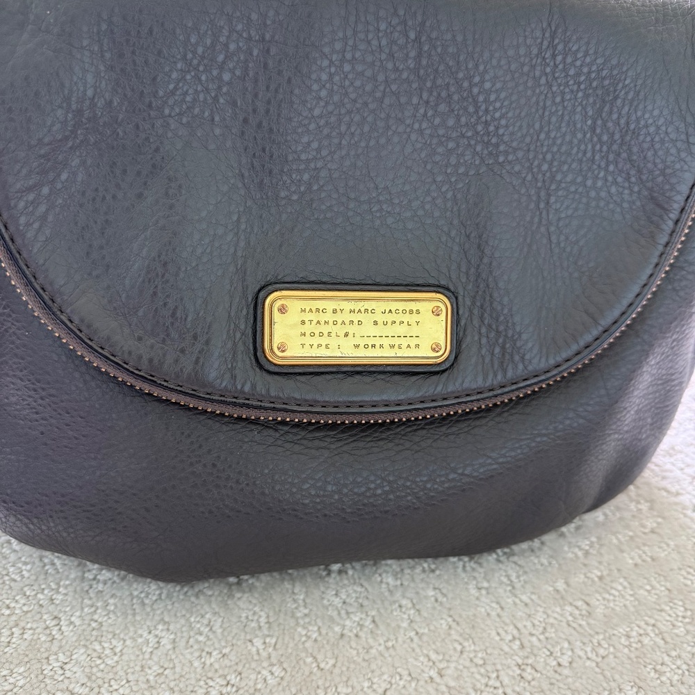 MARC JACOBS | Taupe Leather Shoulder Crossbody Bag - Picture 6 of 9